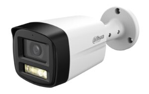 Outdoor surveillance camera with dual illumination Dahua Technology, 5MP, 3.6 mm lens, IR/white light 40 m, built-in microphone  HAC-HFW1500TLM-IL-A-0360B-S3