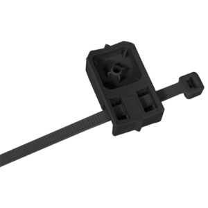 Plastic clamp holder 4.8x286 mm TBBL black (200 pcs.) - CELO 94TBBL