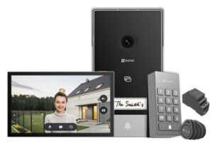 EZVIZ CS-TP7 (3MP) video intercom kit, 2K, Wi-Fi, 7 inch monitor, RFID, app control, two-way audio, CS-TP7(3MP)