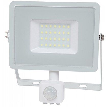 SMD LED Floodlight, 30W, 6400K, IP44, with motion sensor, white, SKU-459 - Image 3