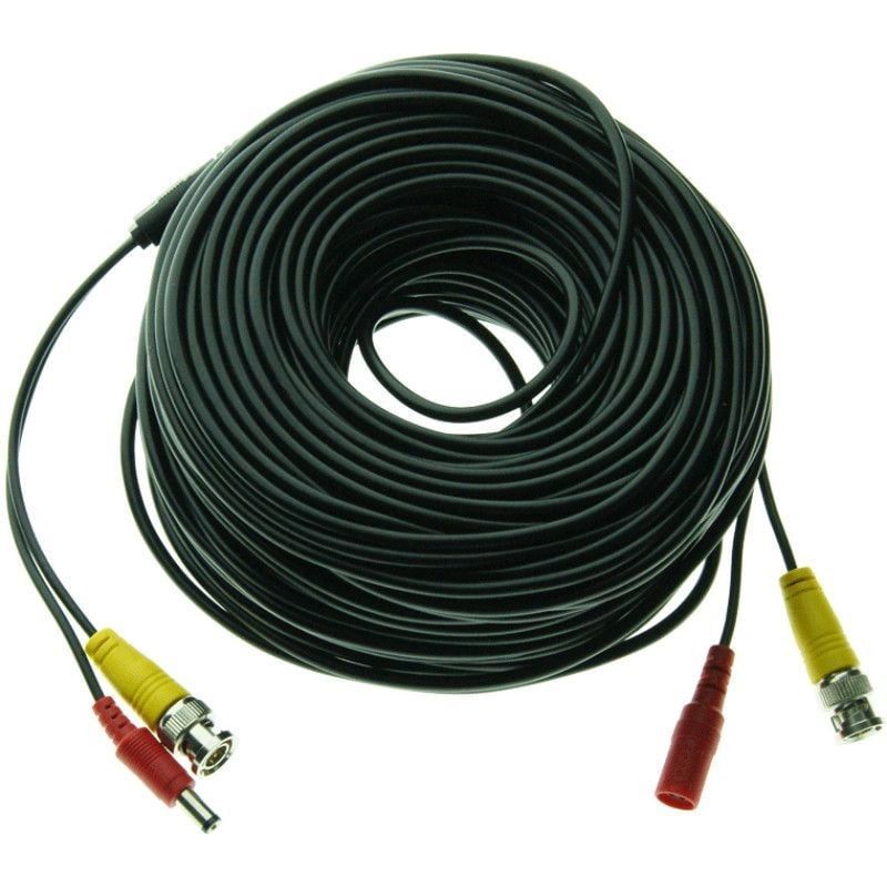 Kit accessories surveillance systems for four cameras, ready plugged cables, HDMI cable, power supply, splitter - Image 12