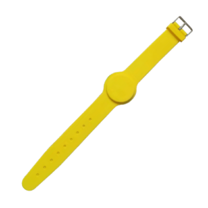 MIFARE proximity wristband (13.56MHz), yellow silicone CSW-MF13-Y