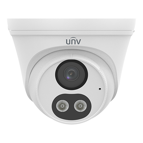 AnalogHD Dual Light camera, 2MP, 2.8mm lens, IR/ WL 40m, Integrated microphone - UNV UAC-T142-AF28LM-DL