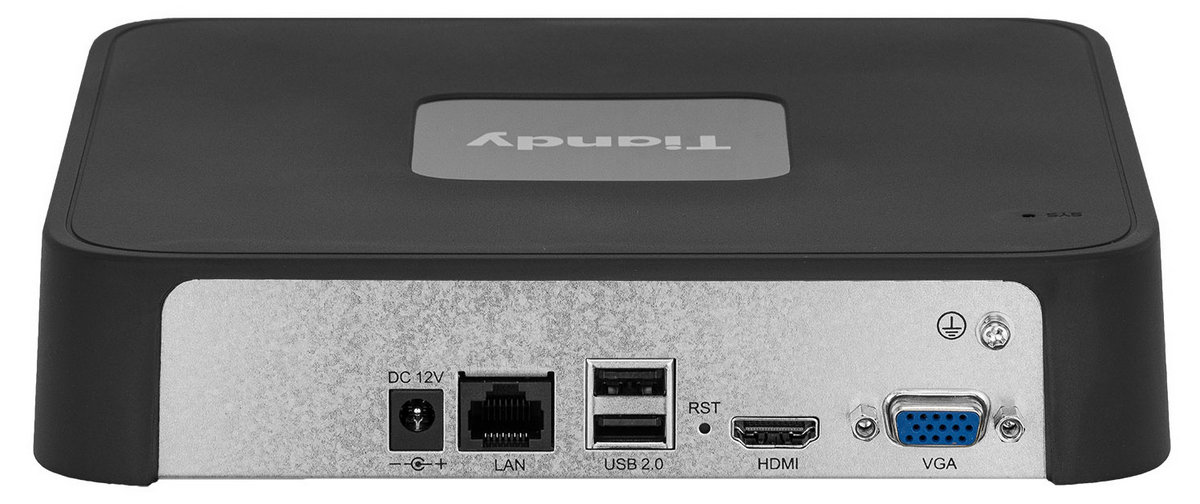 Tiandy 10-channel NVR, up to 6MP, 80Mbps bandwidth, S+265 compression, 1 SATA slot - TC-R3110-IBL-Eu-V1.1 - Image 4