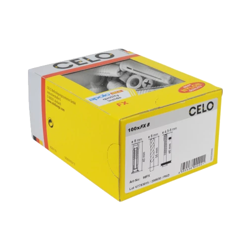 Universal dowel nylon M10x50 FX (50 pcs.) - CELO 910FX - Image 7