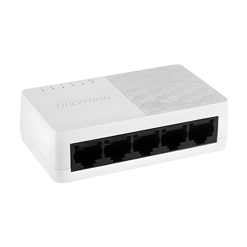 Switch 5 ports, without management, 10/100 Mbps - Hikvision DS-3E0105D-O - Image 4