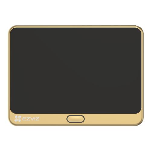 Smart electronic viewfinder, Wi-Fi, FullHD, 4.3 inch monitor, doorbell, 4600mAh battery, Gold - EZVIZ CS-DP2C-Golden - Image 5