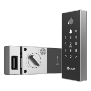 Smart Lock, Wi-Fi, Multiple Unlocking Methods, Built-in Doorbell, Anti-theft Alarm - EZVIZ CS-DL03(WBCP)
