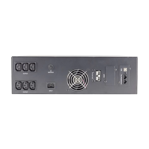 Uninterruptible Power Supply - UPS 1500VA/1200W, LCD, 6 x output sockets, 3U - IPS RTS-LI-1K5 - Image 3