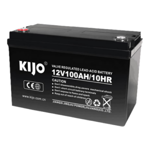 Pb-acid AGM Deep Cycle battery, 12V, 100Ah, M8 connector - KIJO JM12-100