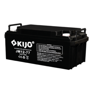 Pb-acid AGM Deep Cycle battery, 12V, 77Ah, M8 connector - KIJO JM12-77