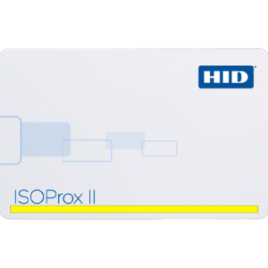 125 KHz Access Card, Prox II ISOProx, Printable - HID by ASSA ABLOY HID-1386