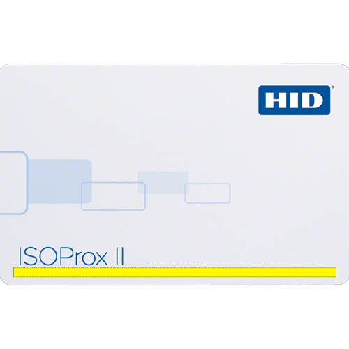 125 KHz Access Card, Prox II ISOProx, Printable - HID by ASSA ABLOY HID-1386