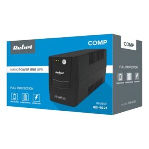 UPS OFFLINE NANOPOWER 850 (850VA/480W) REBEL