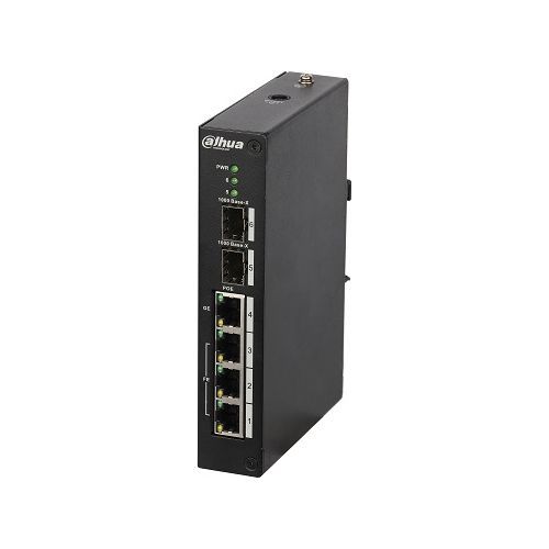 PFS4206-4P Dahua Switch-96. Dahua 4 + 2 PoE switch ports. SFP. 30W. Max. 96W - Image 3